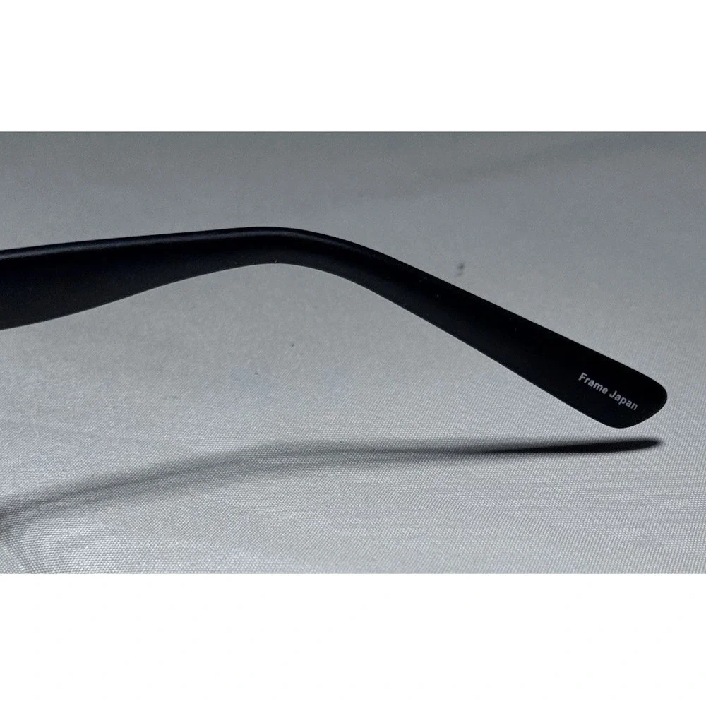 Randolph Neptune Eyeglasses Frame Women's Black Full Rim‎ Rectangular 55-16-140